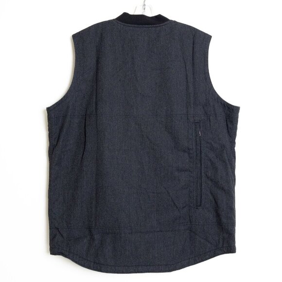 Patagonia All Seasons Vest Ink Black Workwear Hemp Cotton XL - Picture 4 of 15